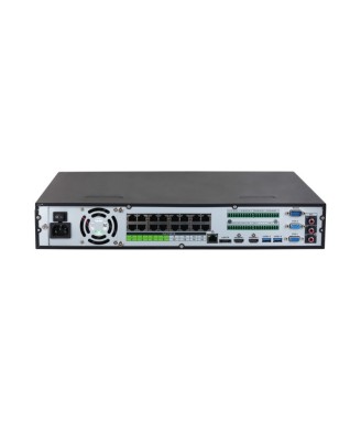 NVR5416-16P-EI - NVR 16 voies WizSense IP Jusqu'à 12Mp 16 ports PoE Dahua