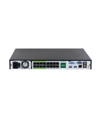 NVR5216-16P-EI - NVR 16 voies IP WizSense jusqu'à 32 MP 16 ports PoE 384 Mbit/s Dahua